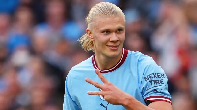 Norwegian and Manchester City forward Erling Haaland on the score sheet again for Manchester City as they sink Crystal Palace in the dying minutes of the game.